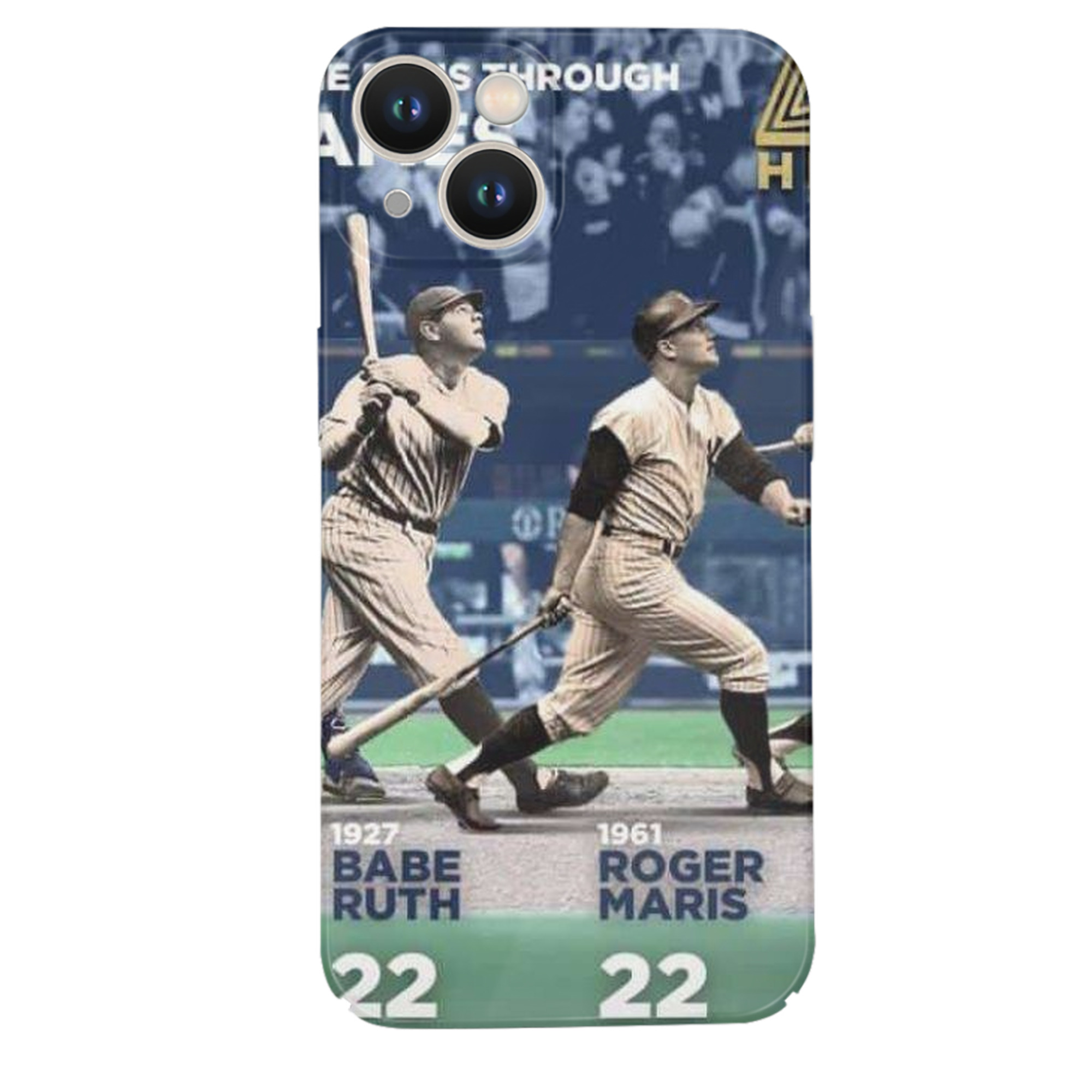 New York Yankees 315 IPhone 14 Series Full-Cover Hard Case – Shockproof With Raised Camera Protection – Precise Cutouts, Wireless Charging Compatible – Durable, Anti-Yellowing, Easy To Clean
